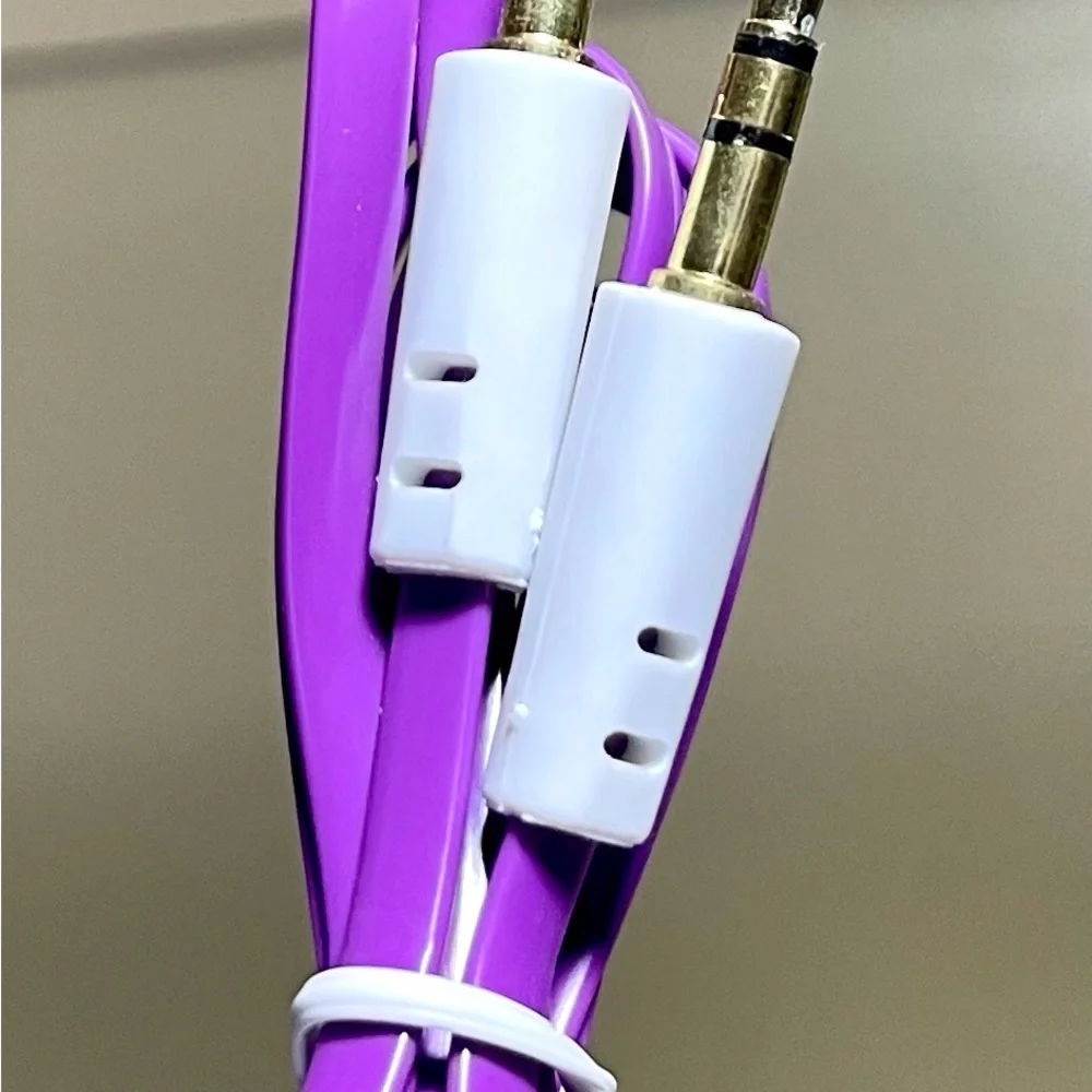 3.5mm Aux Cable for Car Stereo Aux-in Audio Cord Speaker Jack Wire, 3 feet long.